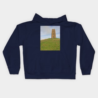 Glastonbury Tor, February 2024 Kids Hoodie